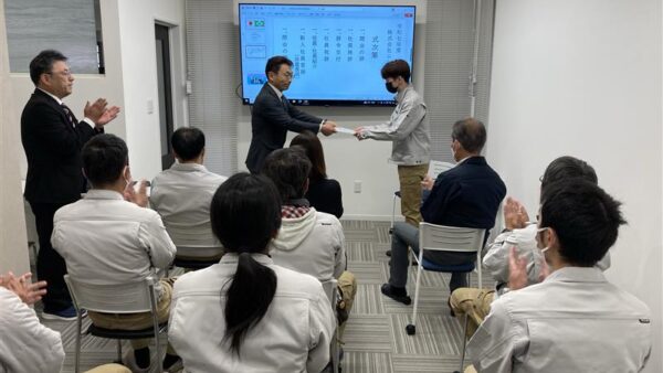 【入社式のお知らせ】新たな仲間を迎えました！